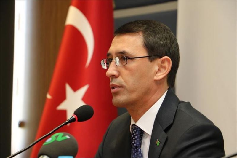 Türkmenistan Ankara Büyükelçisi İşankuli Amanlıyev KBÜ´de
