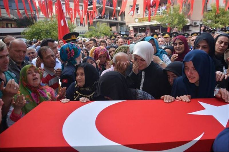 Trabzonlu Şehit son yolculuğuna uğurlandı