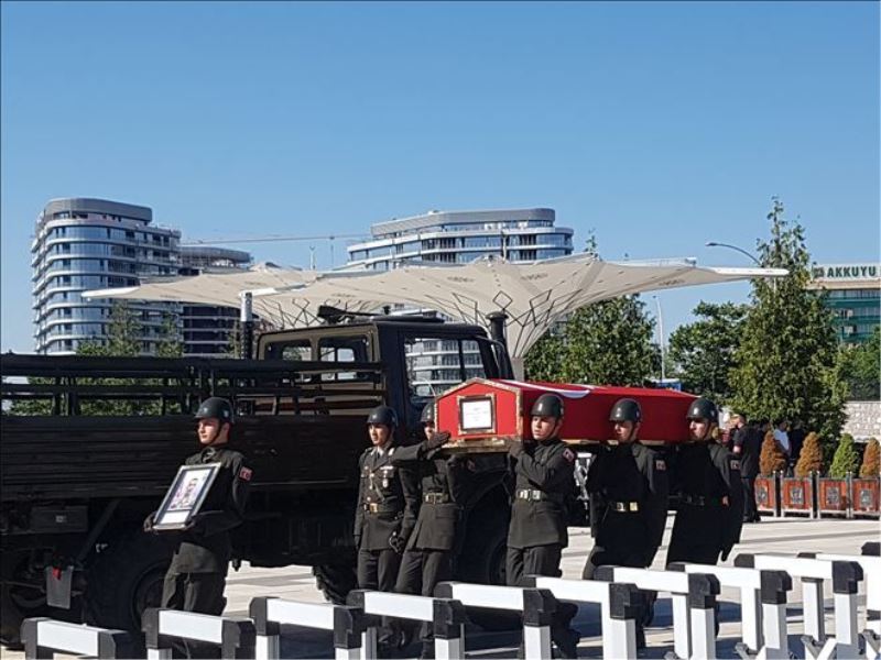 Şehit Jandarma Er Demirel, Ankara´da son yolculuğuna uğurlandı