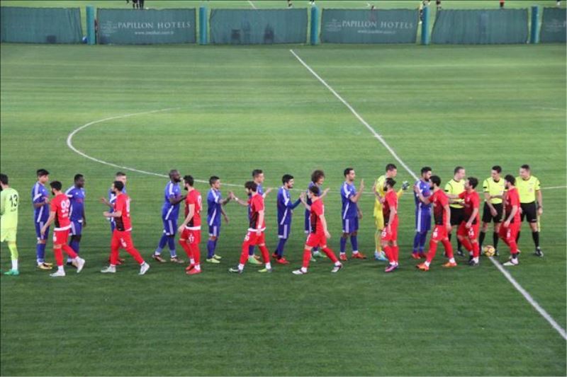  Karabükspor, hazırlık maçında berabere kaldı