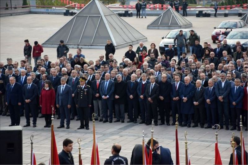 Atatürk ölümünün 80. yılında törenle anıldı