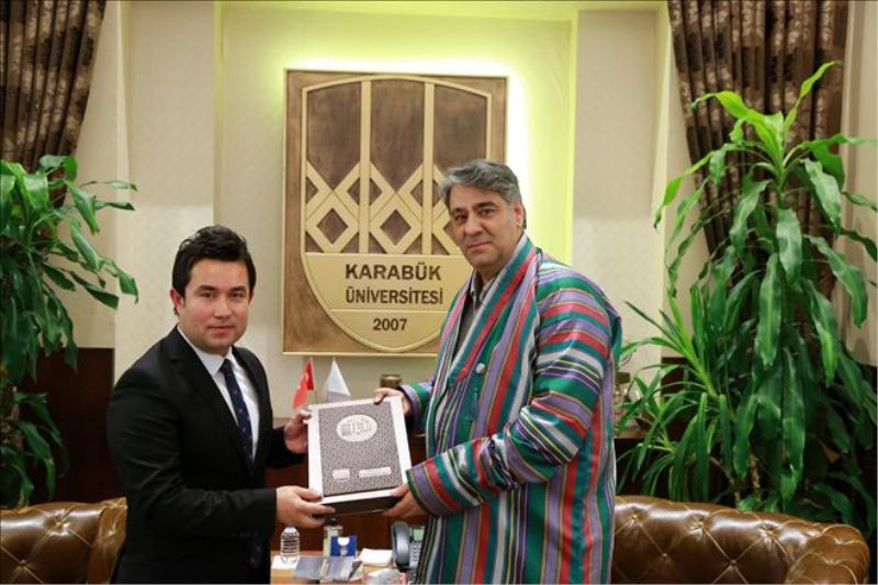 Afganistan Cumhurbaşkanlığı Danışmanı, Rektör Polat´ı ziyaret etti