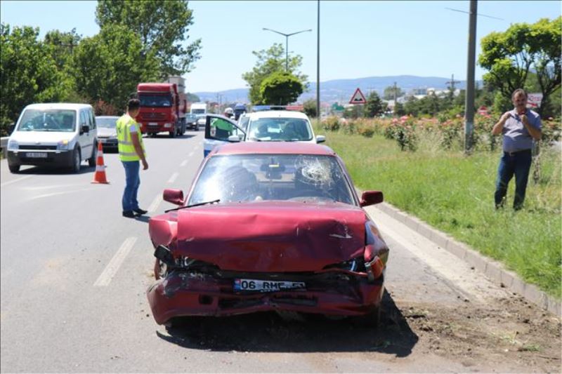 Bolu´da trafik kazası: 3 yaralı