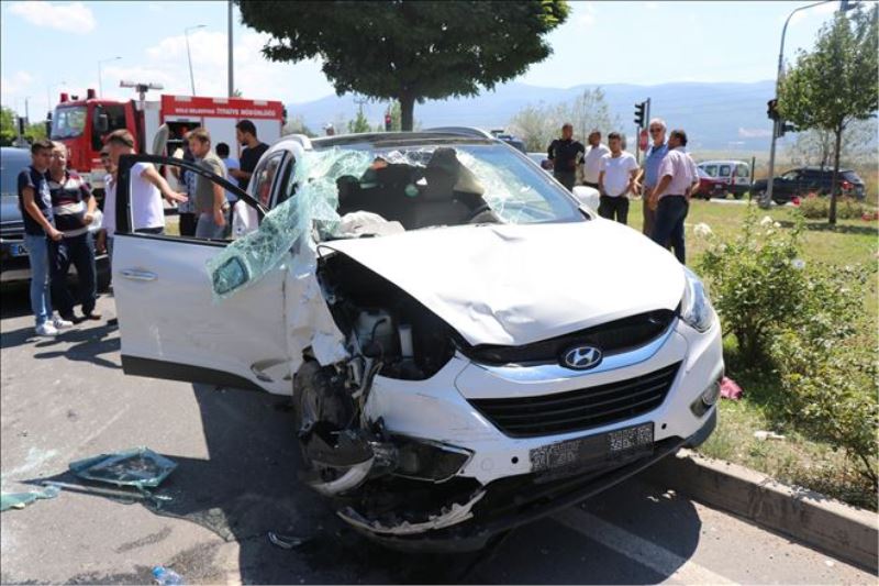 Bolu´da trafik kazası: 4 yaralı