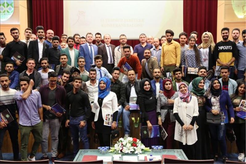 Iraklı misafir öğrencilere 11 farklı kurs eğitimi verildi