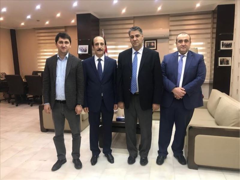 Rektör Polat, Ürdün Büyükelçisini ziyaret etti