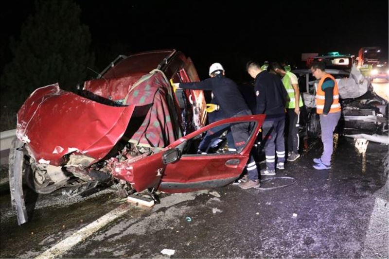 Bolu´da zincirleme trafik kazası: 3 ölü, 2 yaralı