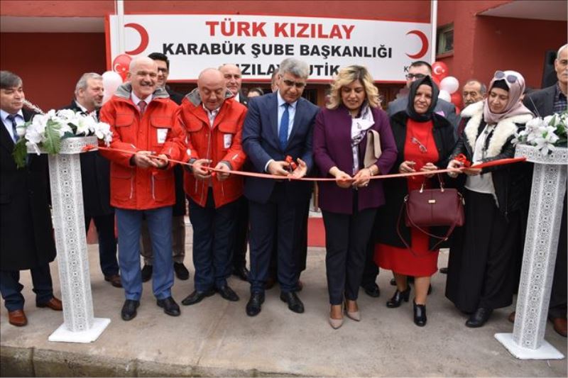 Türk Kızılayı Karabük Şubesi ‘Kızılay Butik´ açılışını yaptı