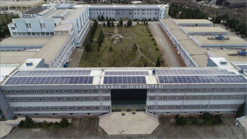 KBÜ kendi elektriğini güneş panelleri ile üretiyor