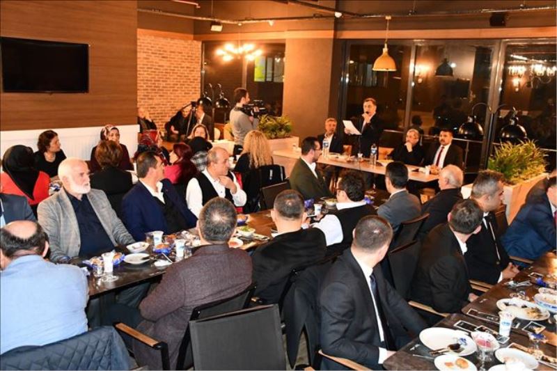 Başkan Vergili MHP İl Genel Meclisi Belediye Meclisi Üyeleri Ve Parti Yönetimi İle Bir Araya Geldi