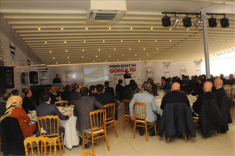 AK Parti Esnaf Odaları Başkan Ve Yönetim Kuruluna Projelerini Anlattı