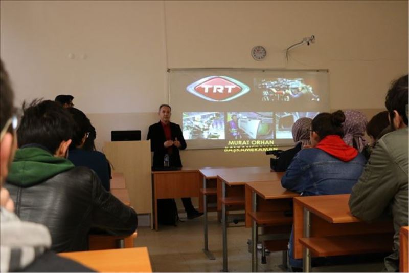 TRT Akademi, KBÜ´de öğrencilerle buluştu