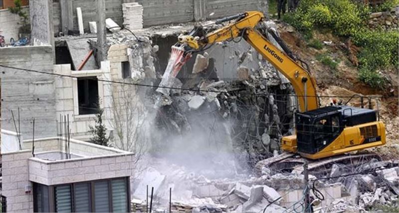 İsrail güçleri Beytüllahim´de bir Filistinlinin evini yıktı