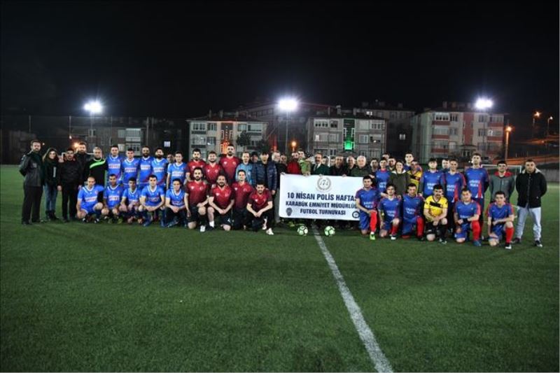Polis teşkilatı futbol turnuvasının ilk maçları oynandı