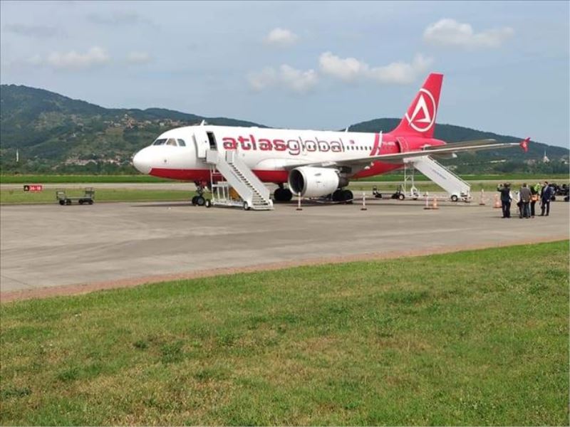 Atlas Global, Zonguldak Havaalanına ilk seferini yaptı
