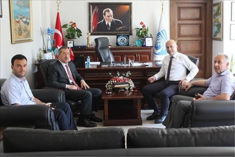 Başkan Vergili´den Amasra Belediye Başkanı Çakır´a Ziyaret