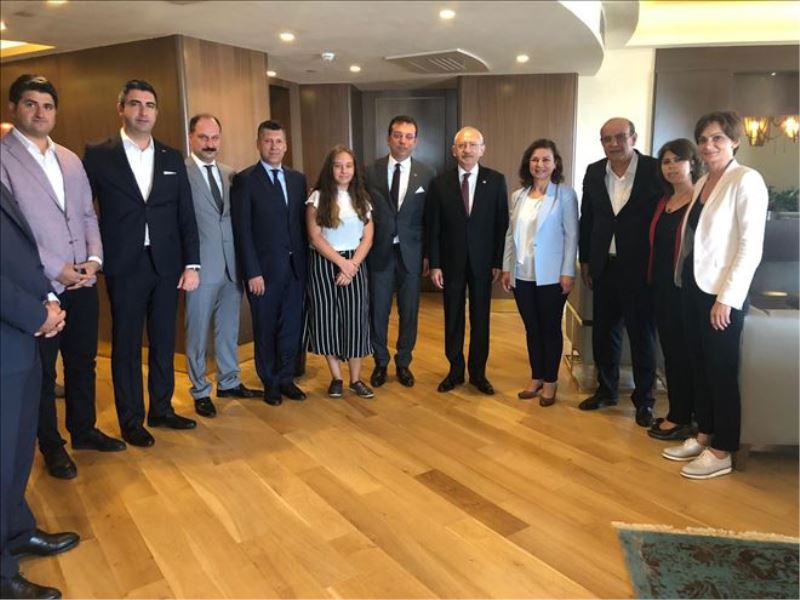 Başkan Köse Kılıçdaroğlu ve İmamoğlu ile Görüştü