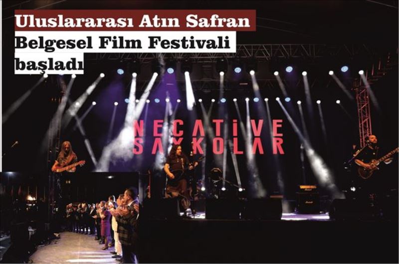 Uluslararası Atın Safran Belgesel Film Festivali başladı