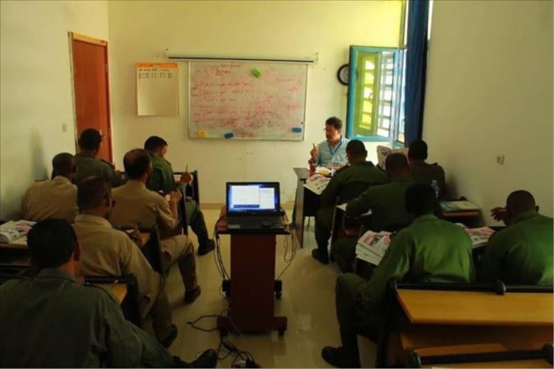 Bartın Üniversitesi´nden Moritanyalı askerlere Türkçe eğitimi