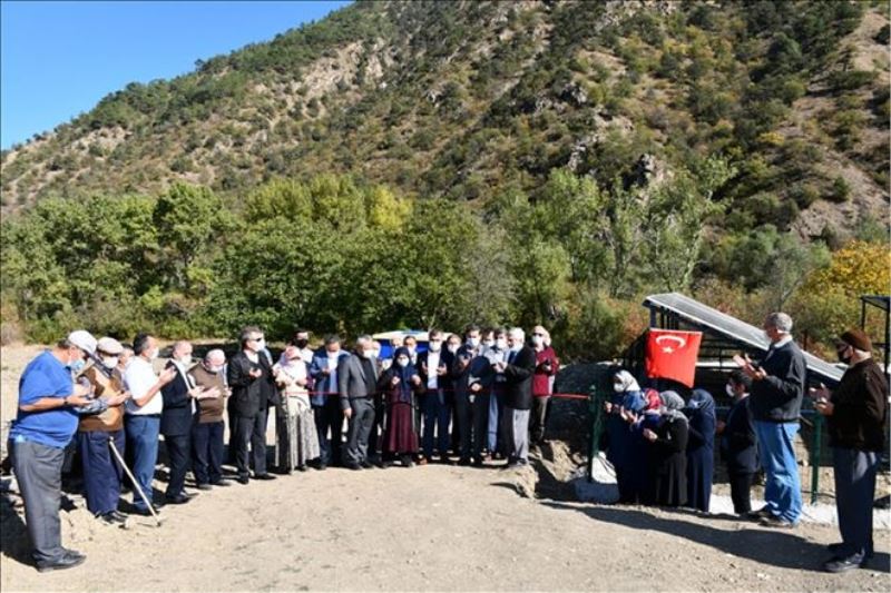 Kayı Köyü Güneş Enerjili İçme Suyu Tesisi Hizmete Açıldı