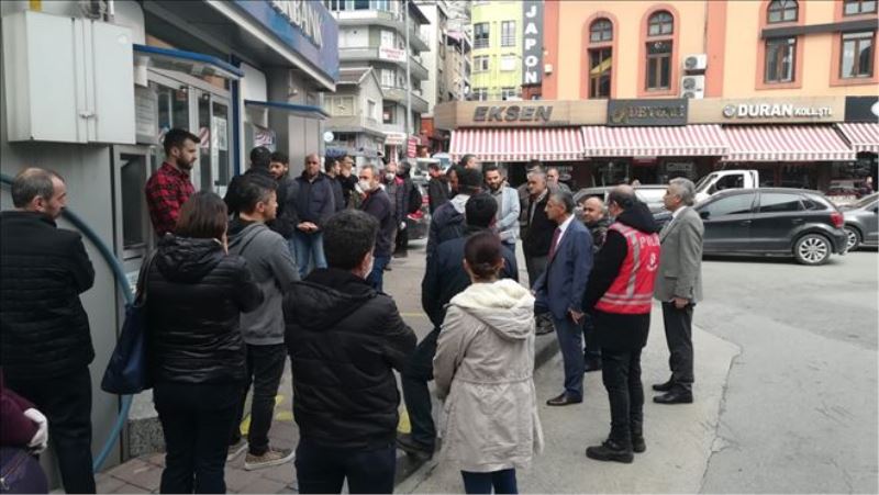 Zonguldaklı vatandaşlar uyarılara aldırış etmedi