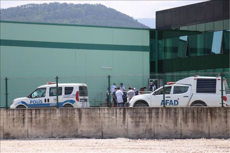 Bolu´da beyaz et tesisinde amonyak gazı sızınca 7 işçi hastanelik oldu