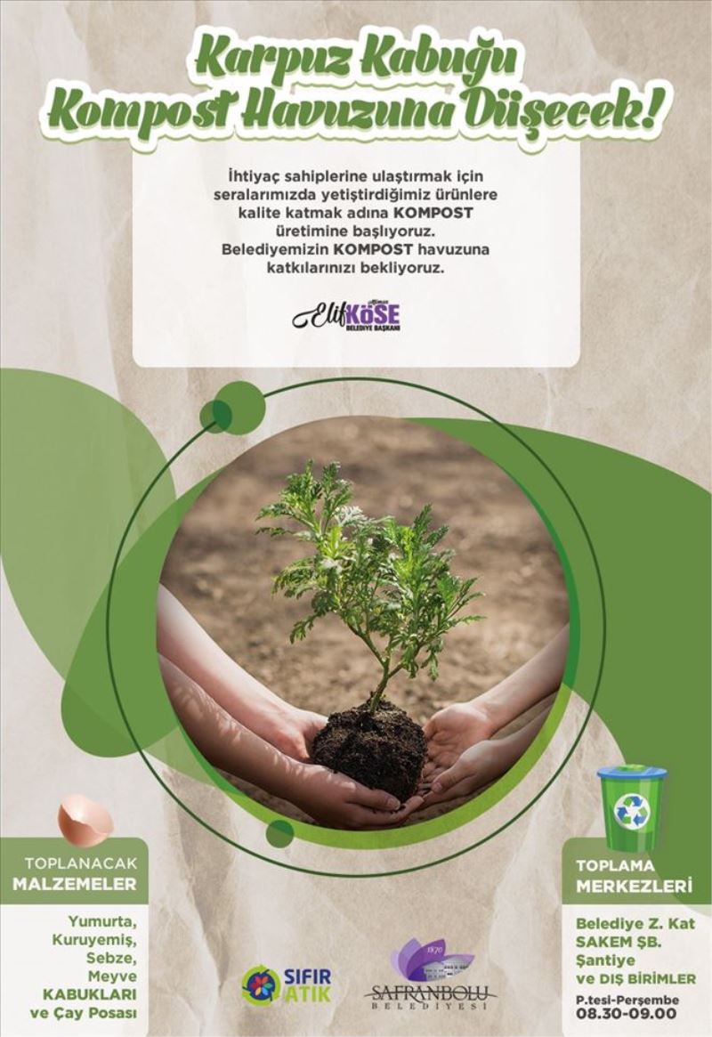 Safranbolu Belediyesi´nden Kompost için Pilot Uygulama
