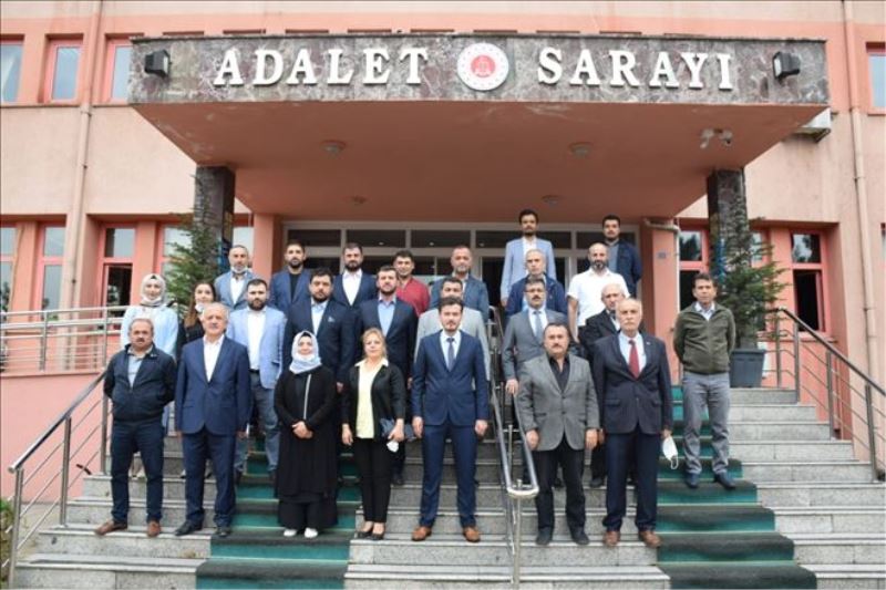 AK Parti Merkez İlçe Başkanı Çetinkaya mazbatasını aldı