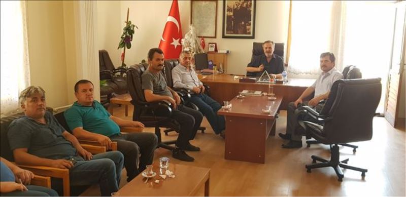 Karakırık ve Karagül Yortan Belediye başkanı Şık´ın sorunlarını dinledi