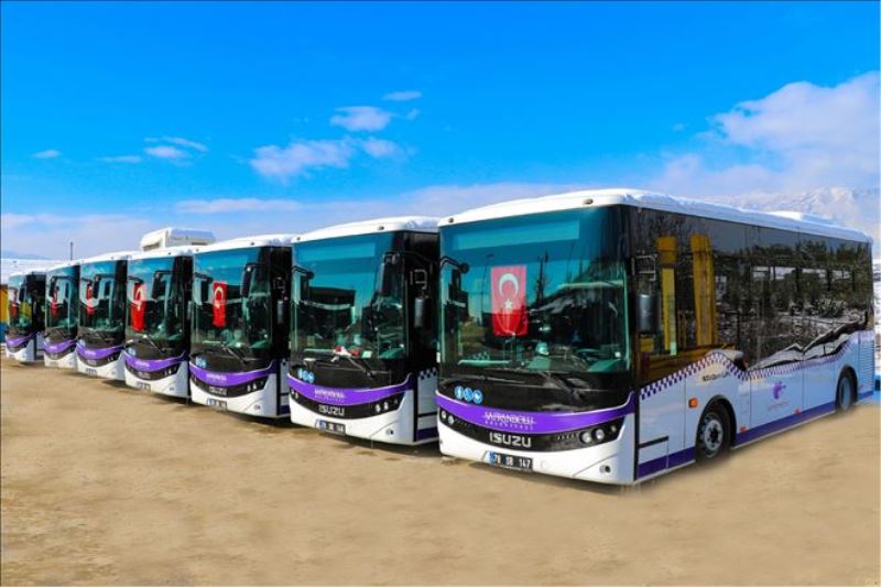 Safranbolu´da yeni halk otobüsleri hizmete başladı