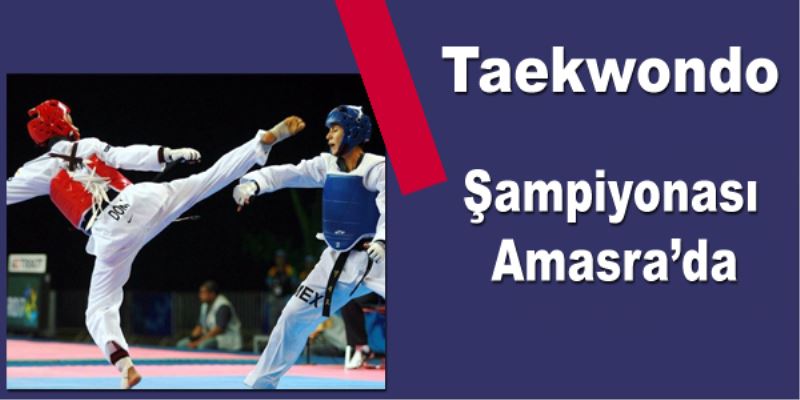 Taekwondo Şampiyonası Amasra`da